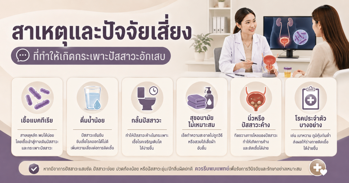 สาเหตุและปัจจัยเสี่ยง