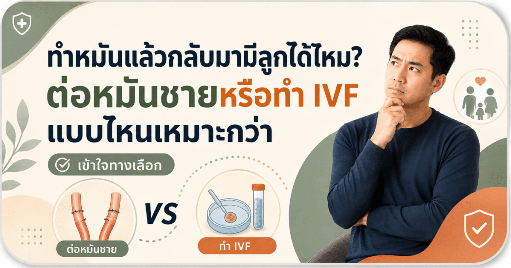 Vasectomy Reversal - eternityclinicdoctorbeer ทำหมัน