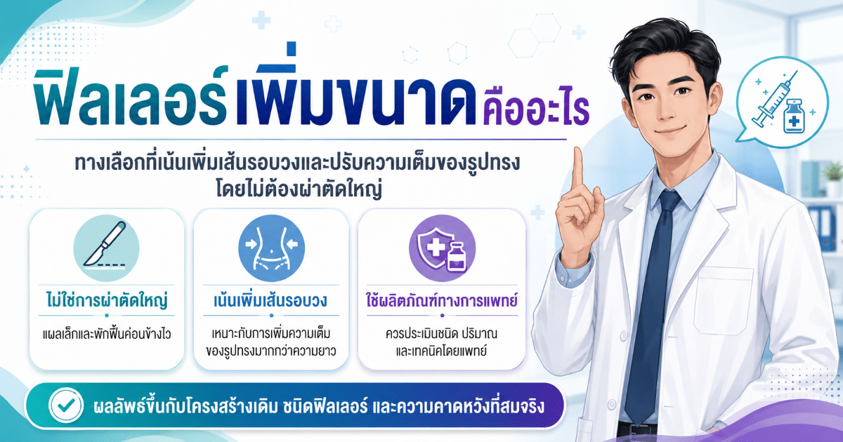 ฟิลเลอร์เพิ่มขนาดคืออะไร