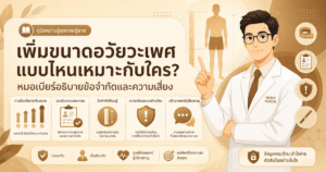 เพิ่มขนาดอวัยวะเพศ