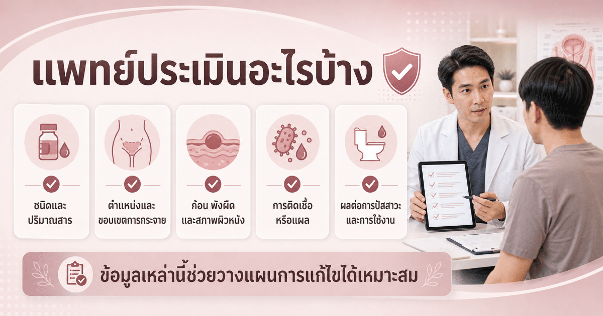 แพทย์ประเมินอะไรบ้าง