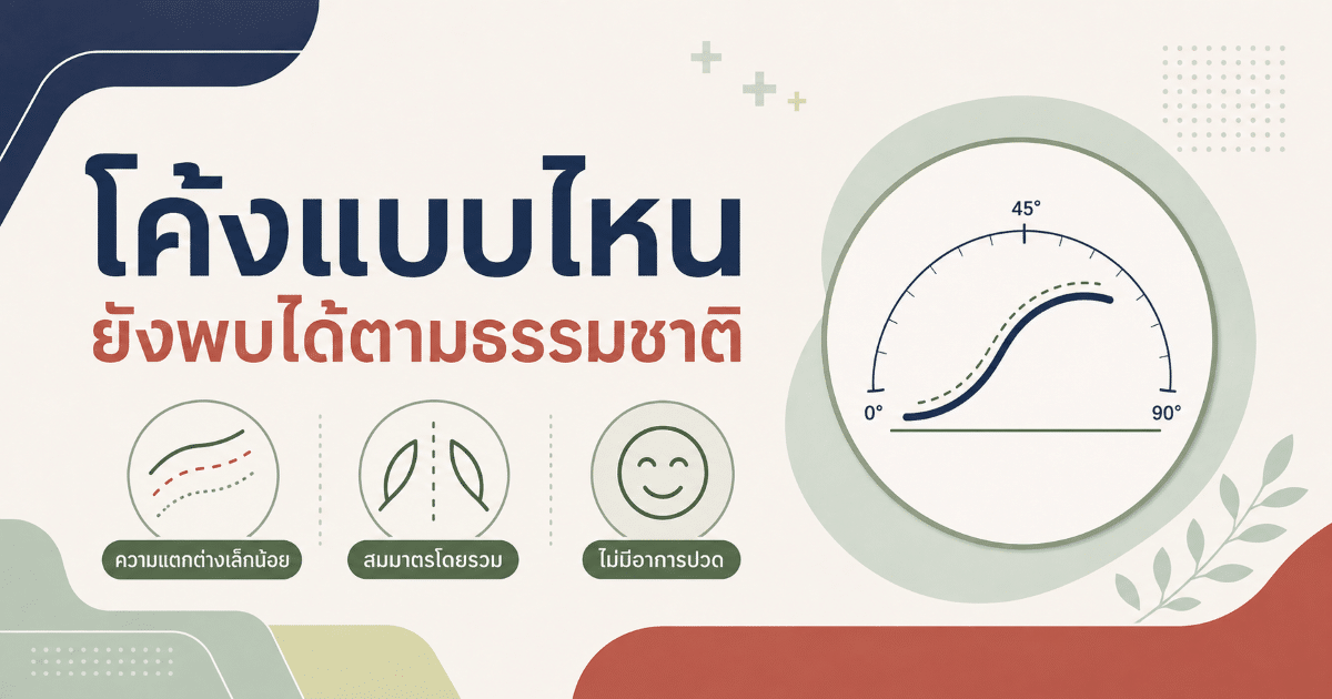 โค้งแบบไหนยังพบได้ตามธรรมชาติ