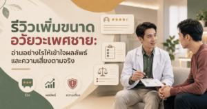 เพิ่มขนาดอวัยวะเพศชาย