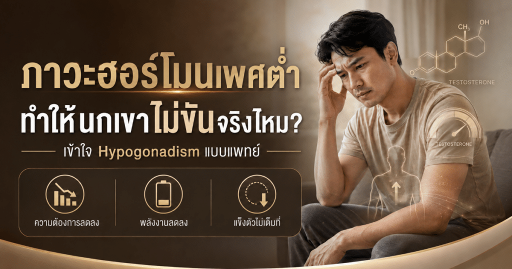 ฮอร์โมนเพศชายต่ำ - eternityclinicdoctorbeer ฮอร์โมนเพศชายต่ำ