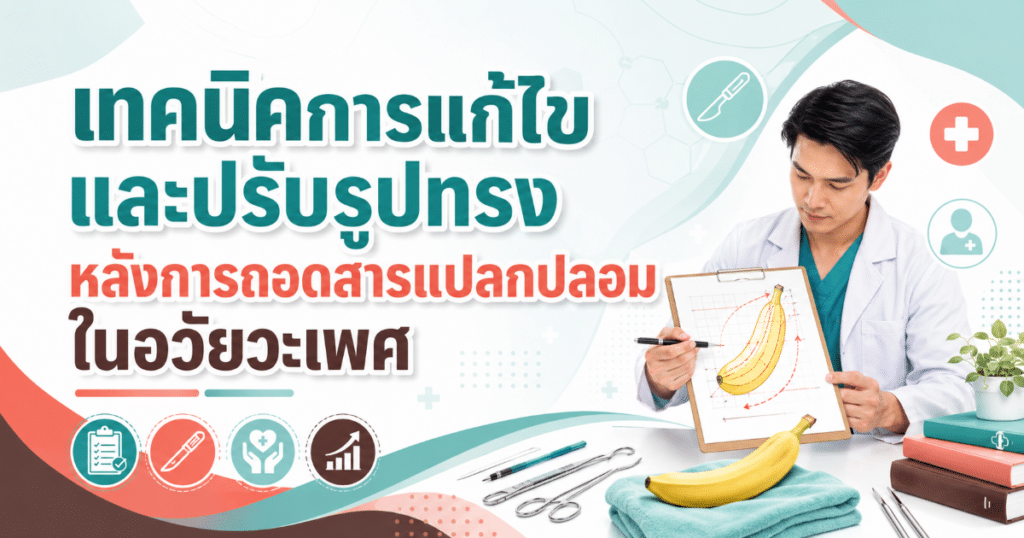 Foreign objects in the genitals - eternityclinicdoctorbeer สารแปลกปลอมในอวัยวะเพศ