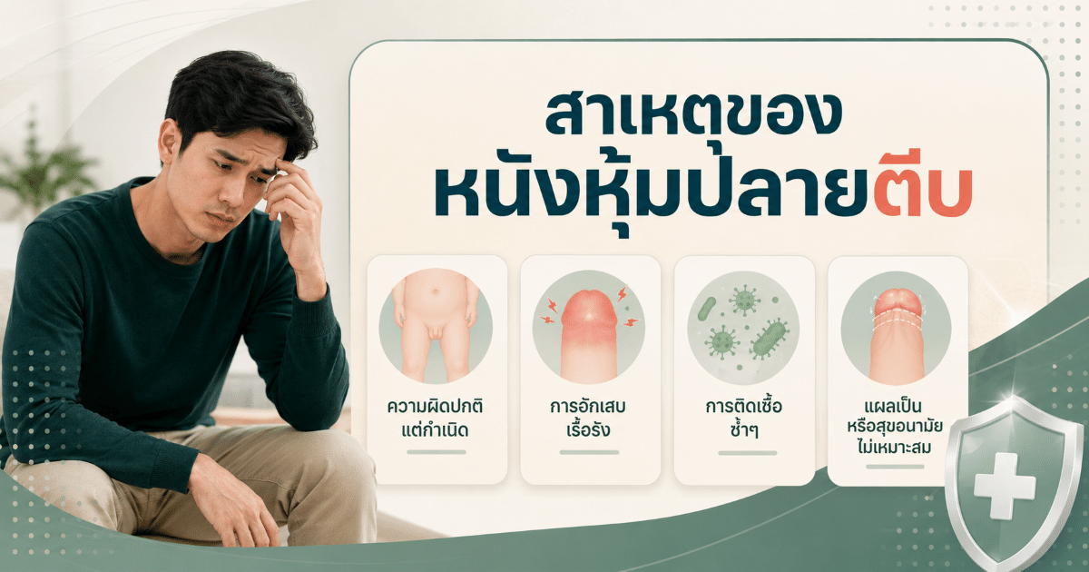 สาเหตุของหนังหุ้มปลายตีบ