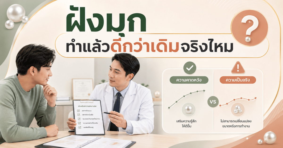 ฝังมุกทำแล้วดีกว่าเดิมจริงไหม