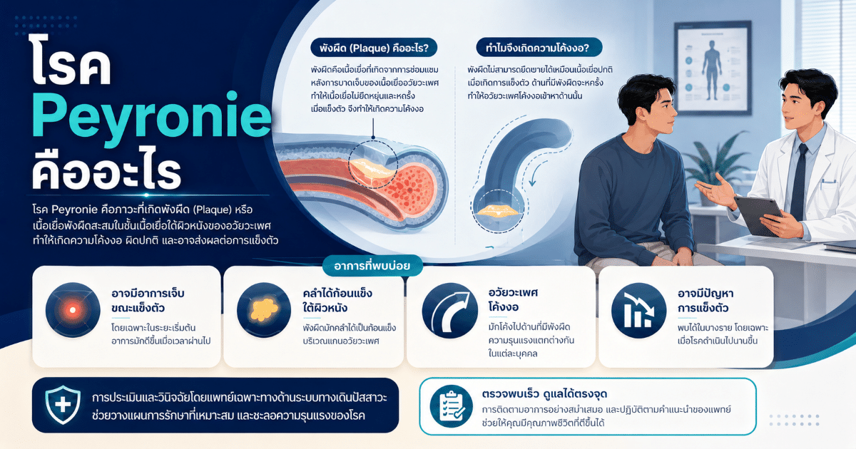 โรค Peyronie คืออะไร