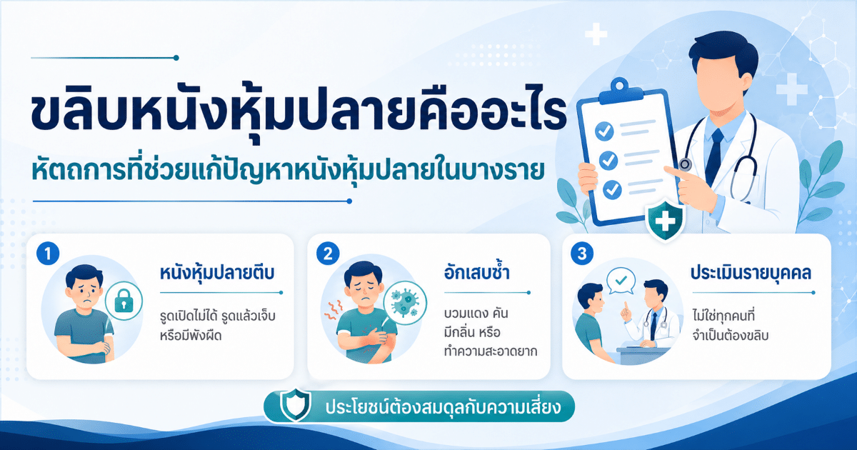 ขลิบหนังหุ้มปลายคืออะไร