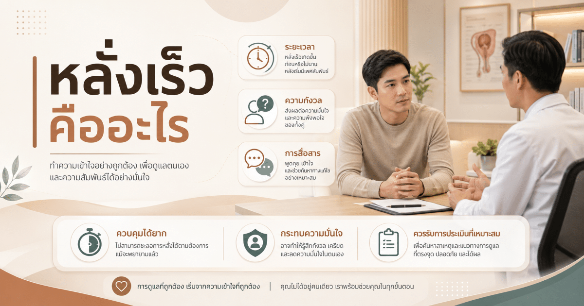 หลั่งเร็วคืออะไร