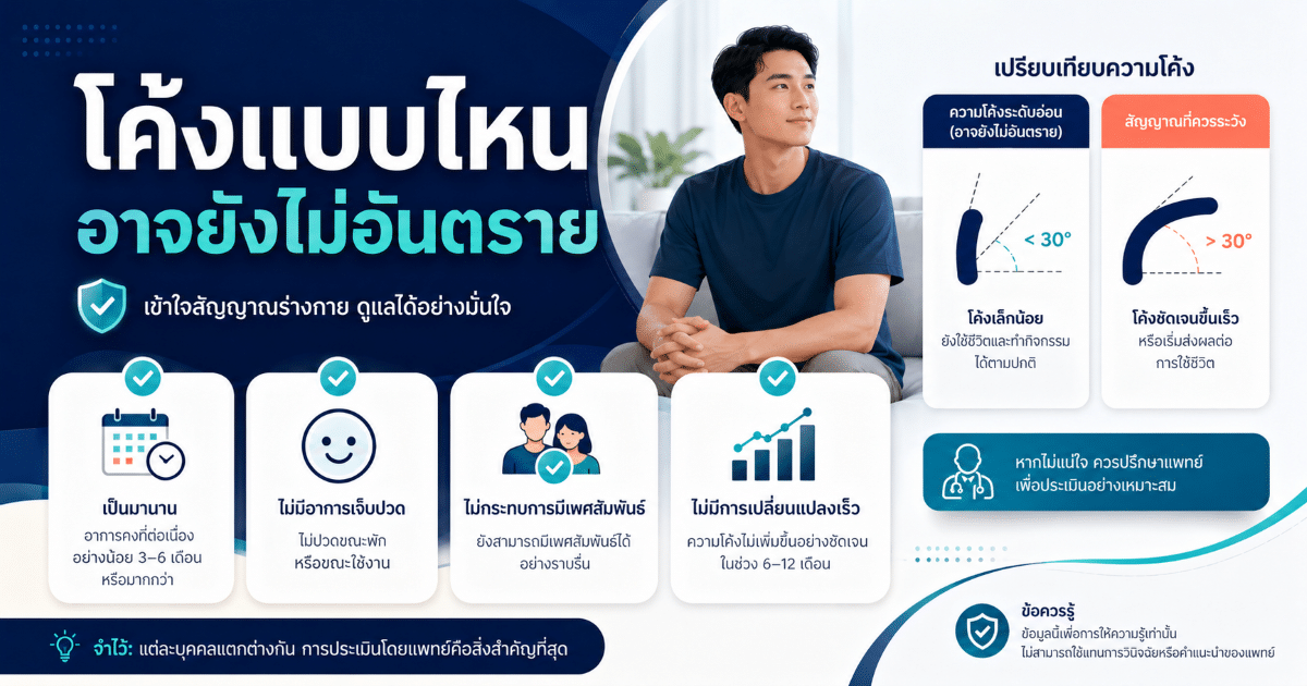 โค้งแบบไหนอาจยังไม่อันตราย