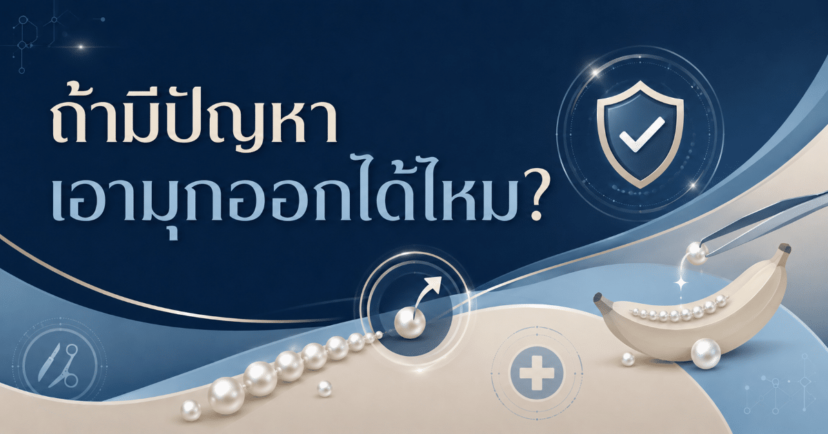 ถ้ามีปัญหา เอามุกออกได้ไหม?