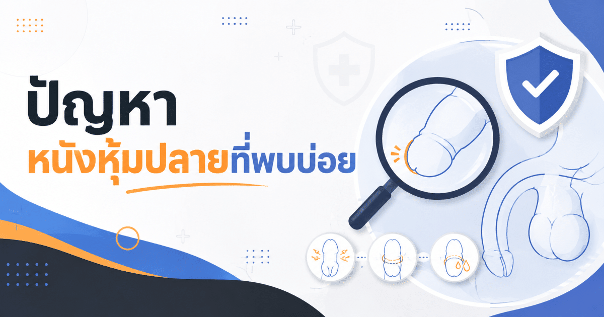 ปัญหาหนังหุ้มปลายที่พบบ่อย