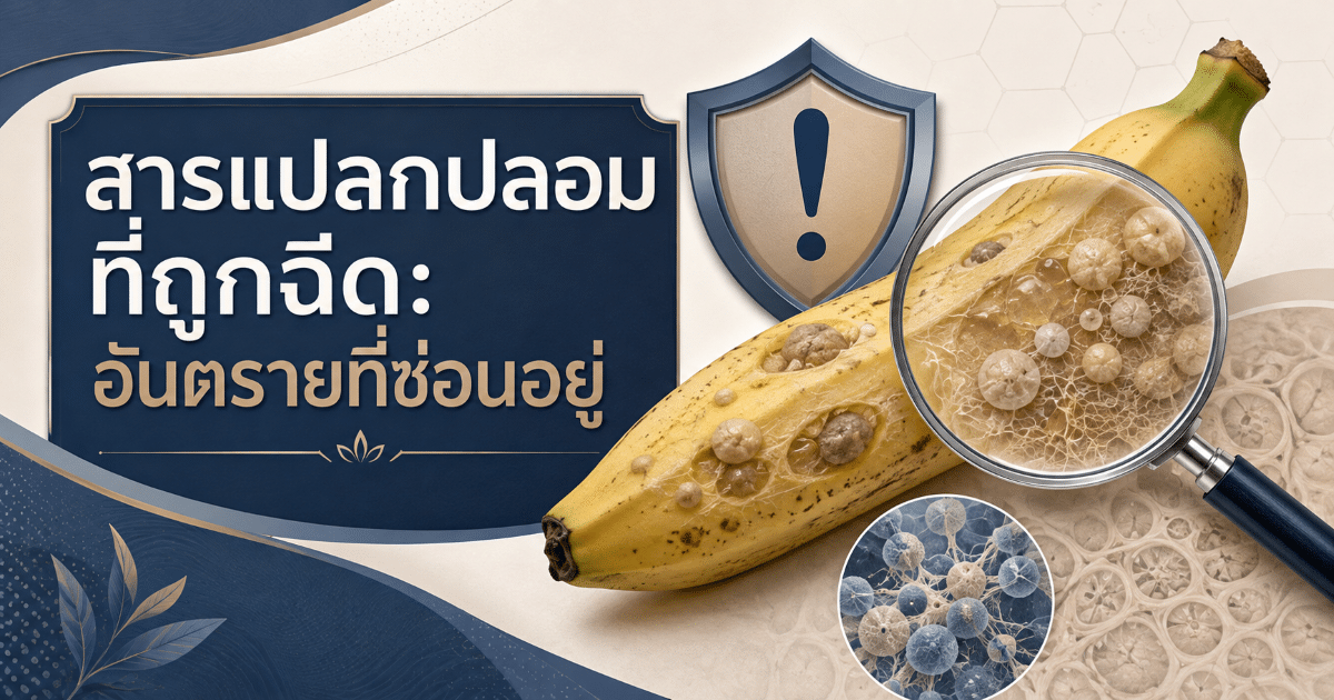 สารแปลกปลอมที่ถูกฉีด: อันตรายที่ซ่อนอยู่