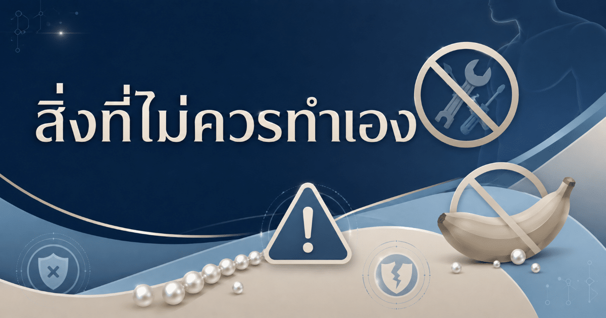 สิ่งที่ไม่ควรทำเอง