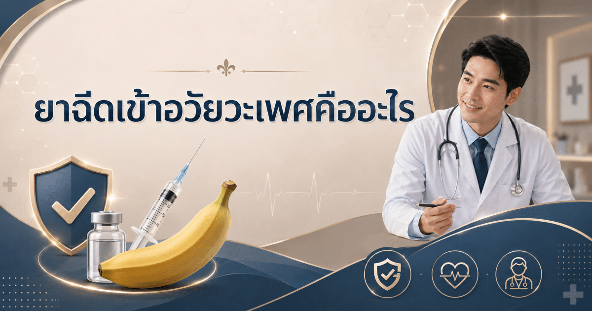ยาฉีดเข้าอวัยวะเพศคืออะไร