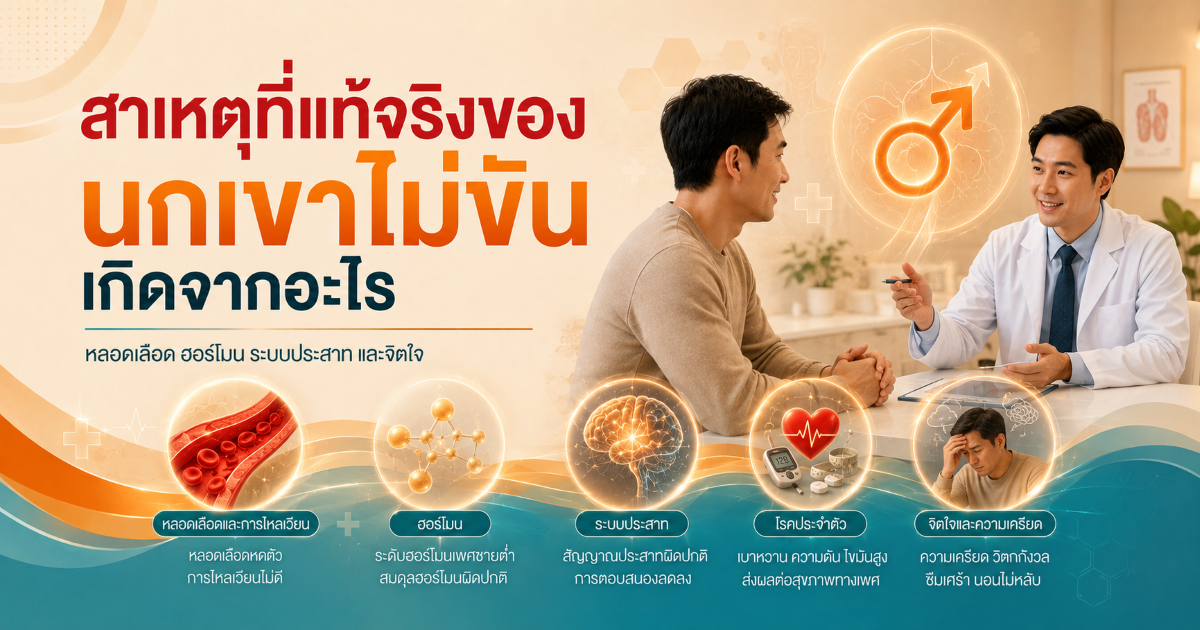 สาเหตุที่แท้จริงของนกเขาไม่ขันเกิดจากอะไร