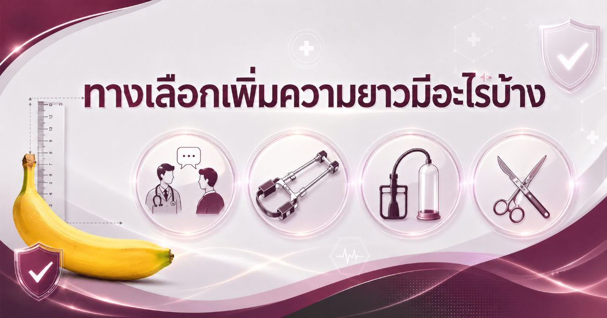 ทางเลือกเพิ่มความยาวมีอะไรบ้าง