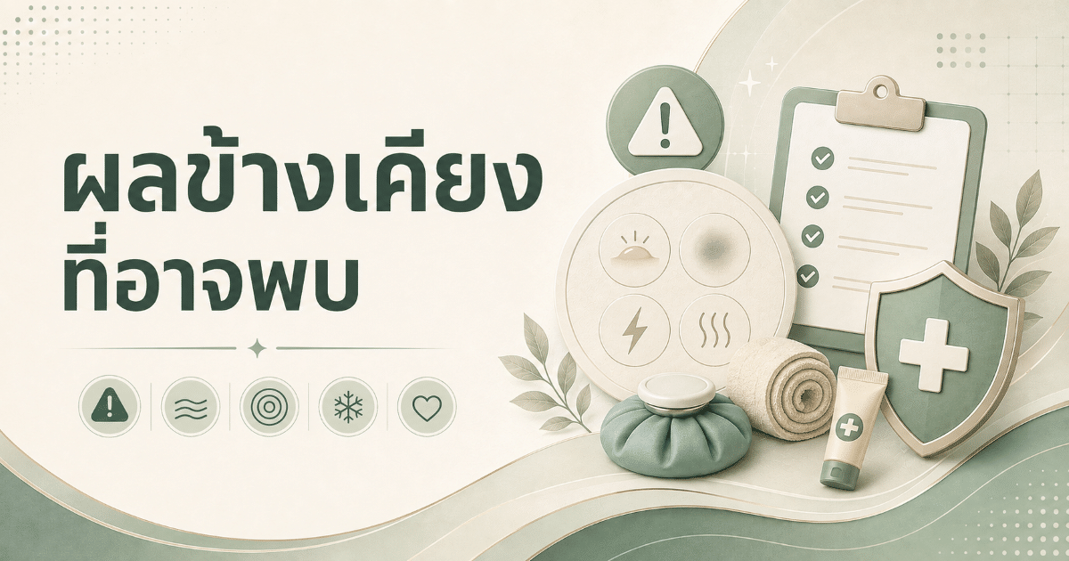 ผลข้างเคียงที่อาจพบ