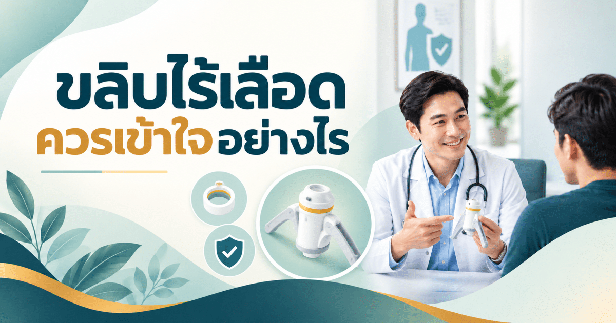ขลิบไร้เลือดควรเข้าใจอย่างไร