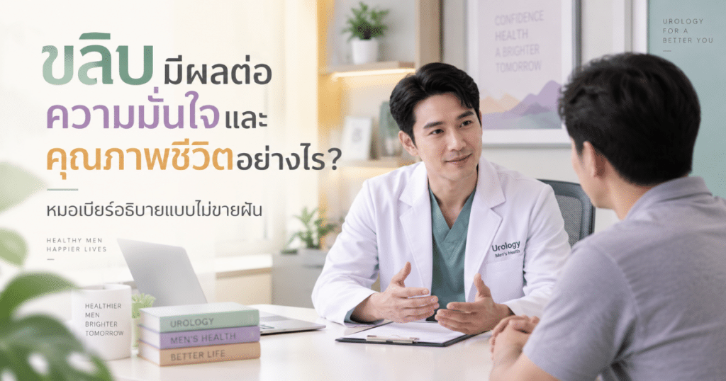Circumcision affects self confidence - eternityclinicdoctorbeer ขลิบมีผลต่อความมั่นใจ