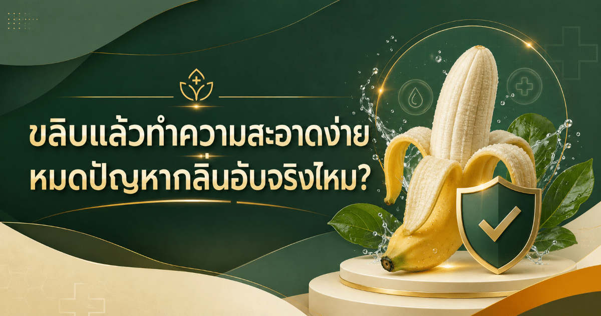 ขลิบแล้วทำความสะอาดง่าย หมดปัญหากลิ่นอับจริงไหม?