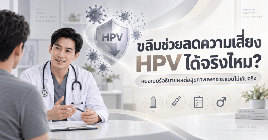 HPV circumcision - eternityclinicdoctorbeer ขลิบช่วยลดความเสี่ยง HPV