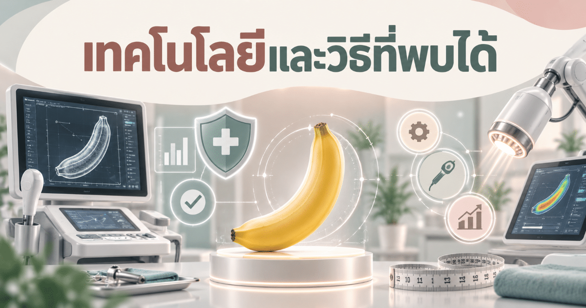 เทคโนโลยีและวิธีที่พบได้
