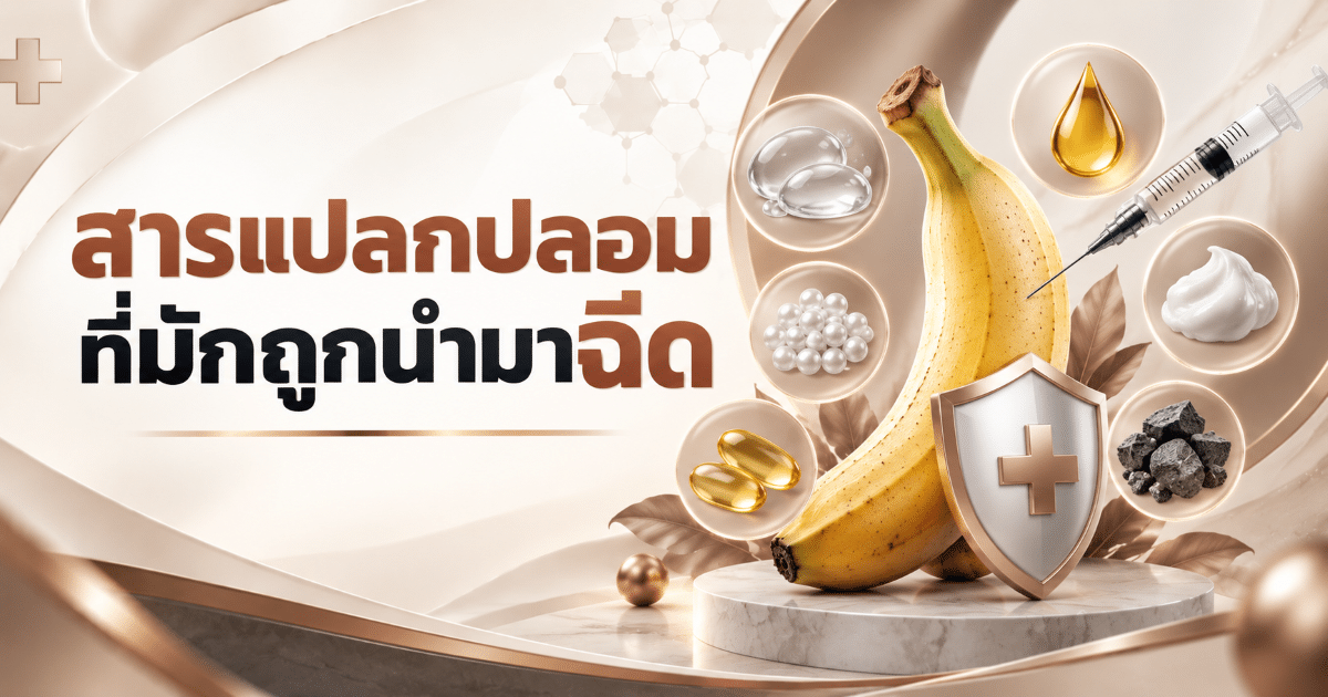 สารแปลกปลอมที่มักถูกนำมาฉีด