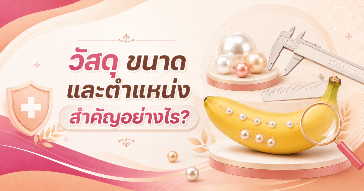 วัสดุ ขนาด และตำแหน่ง สำคัญอย่างไร?
