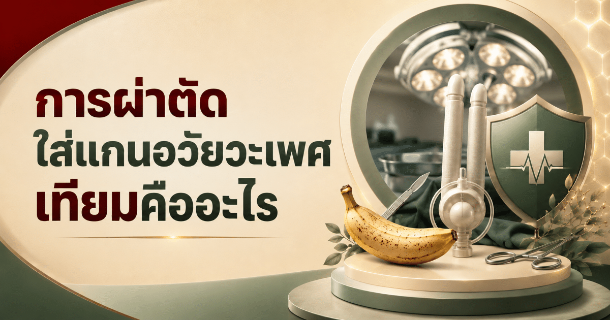 การผ่าตัดใส่แกนอวัยวะเพศเทียมคืออะไร