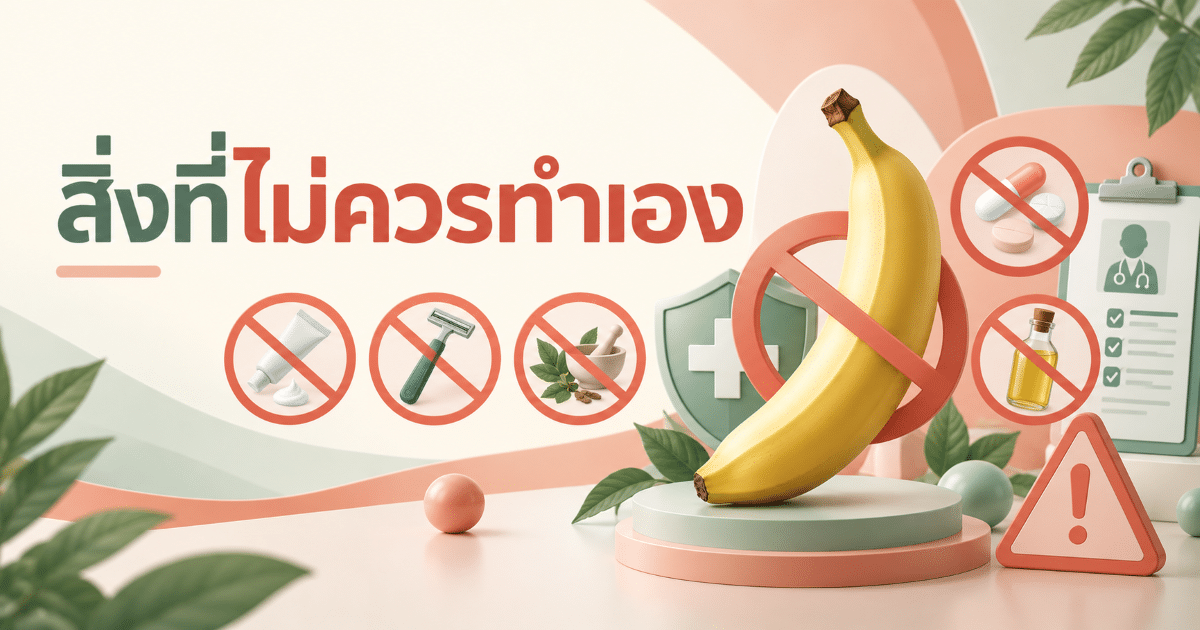 สิ่งที่ไม่ควรทำเอง