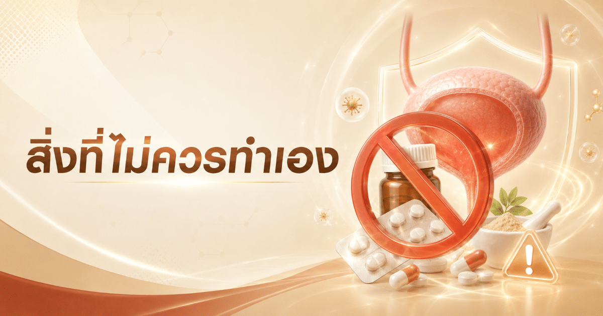 สิ่งที่ไม่ควรทำเอง