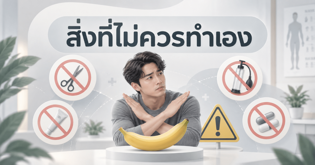 สิ่งที่ไม่ควรทำเอง