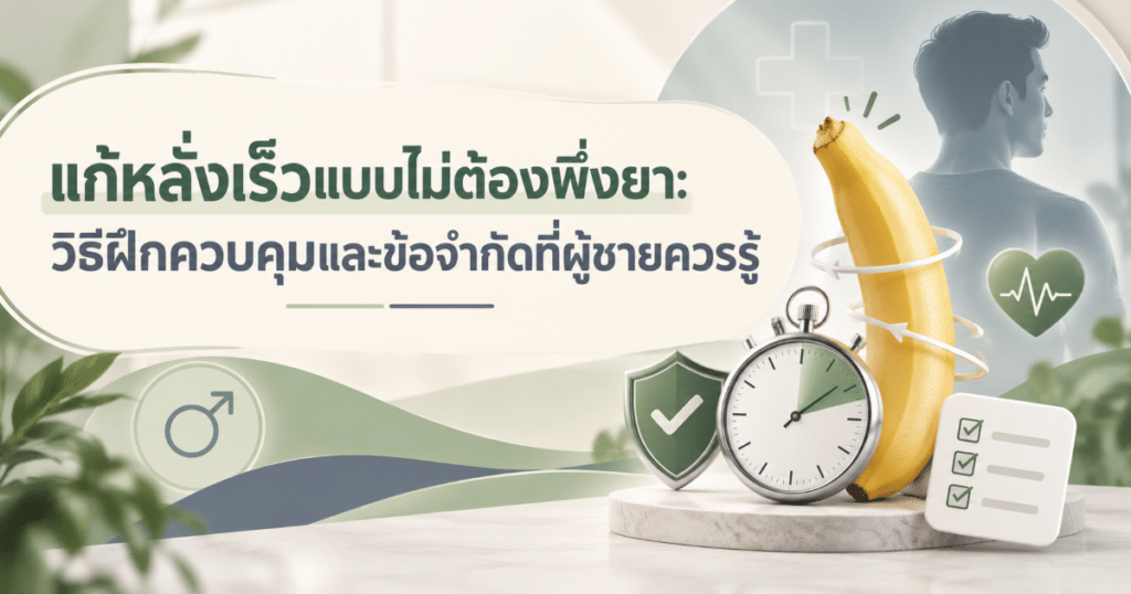Treat premature ejaculation - eternityclinicdoctorbeer หลั่งเร็ว