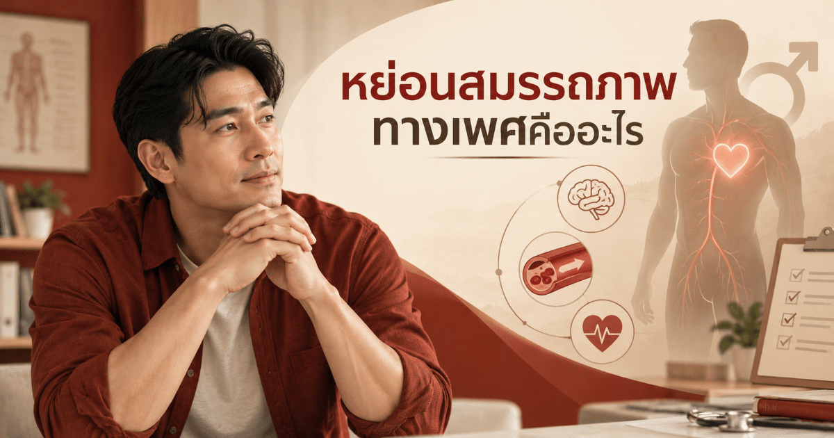 หย่อนสมรรถภาพทางเพศคืออะไร