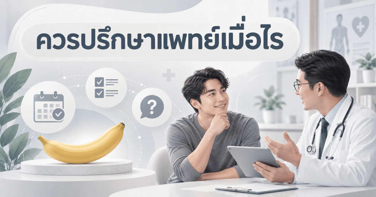 ควรปรึกษาแพทย์เมื่อไร