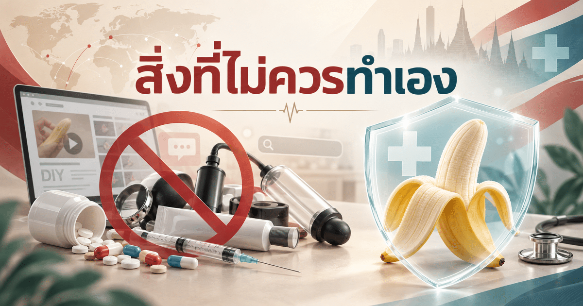 สิ่งที่ไม่ควรทำเอง