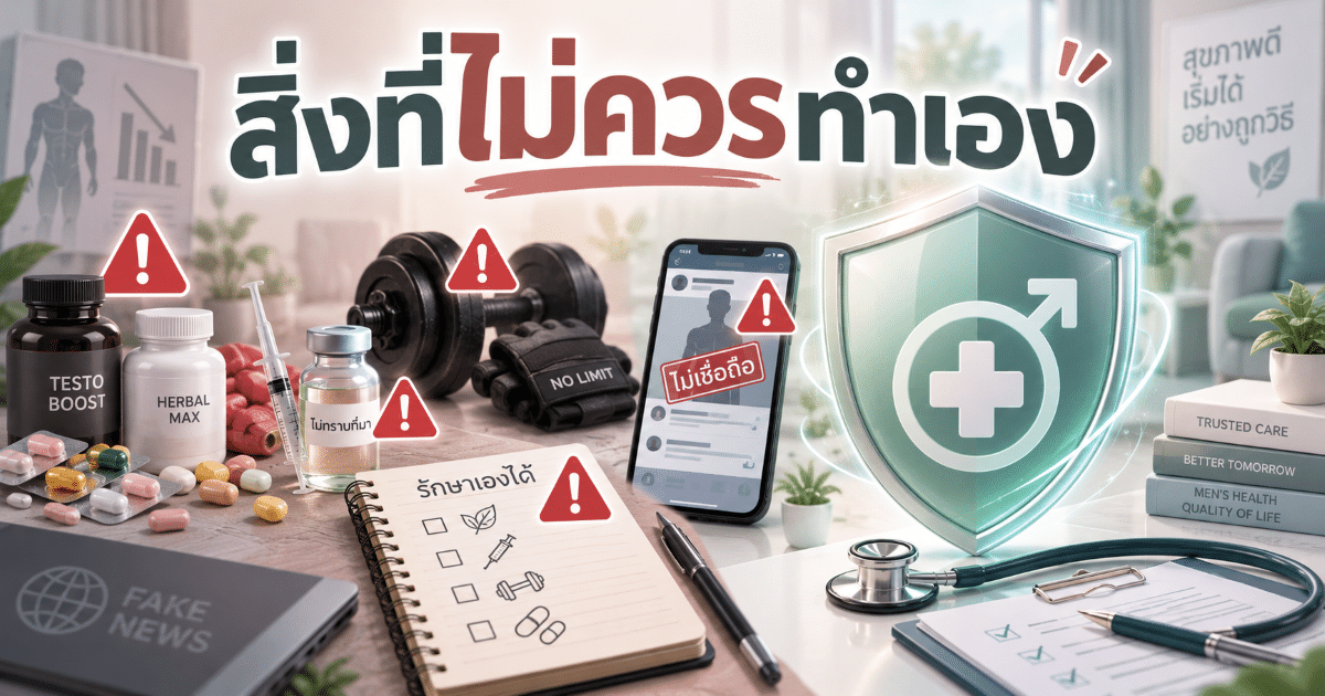 สิ่งที่ไม่ควรทำเอง