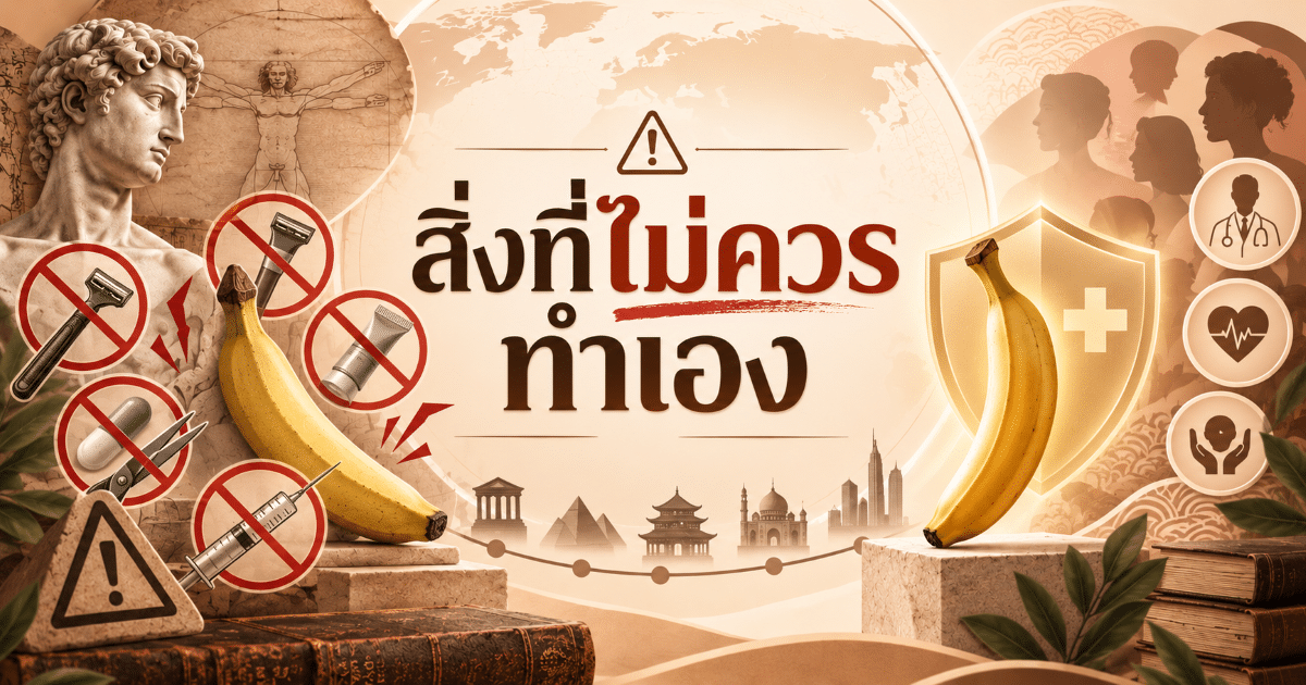 สิ่งที่ไม่ควรทำเอง