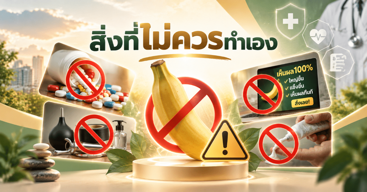 สิ่งที่ไม่ควรทำเอง