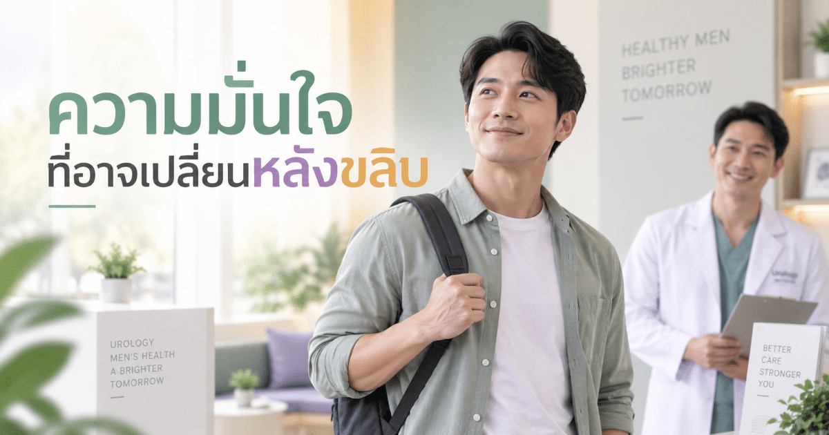 ความมั่นใจที่อาจเปลี่ยนหลังขลิบ