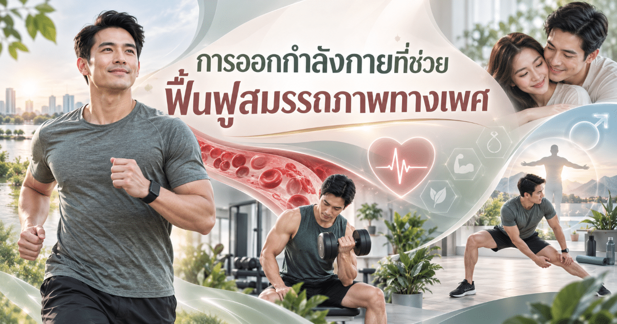การออกกำลังกายที่ช่วยฟื้นฟูสมรรถภาพทางเพศ