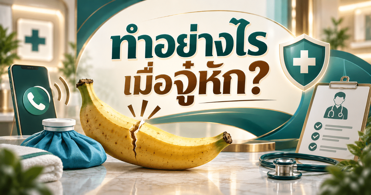 ทำอย่างไรเมื่อจู๋หัก?