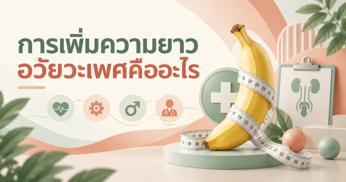 การเพิ่มความยาวอวัยวะเพศคืออะไร