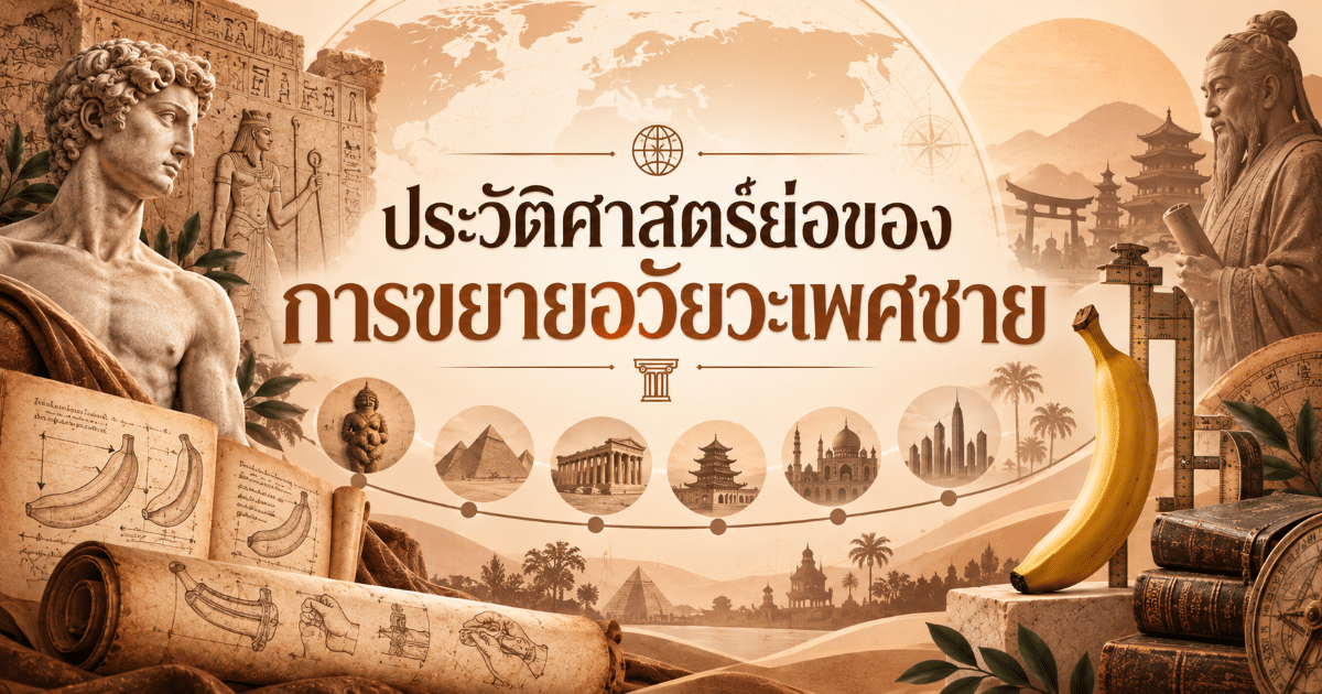 ประวัติศาสตร์ย่อของการขยายอวัยวะเพศชาย