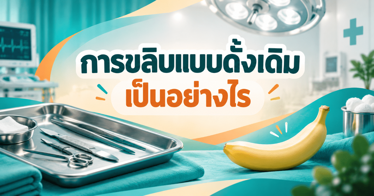การขลิบแบบดั้งเดิมเป็นอย่างไร