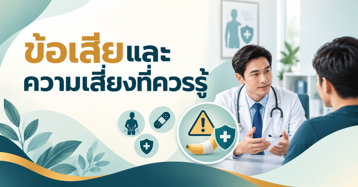 ข้อเสียและความเสี่ยงที่ควรรู้